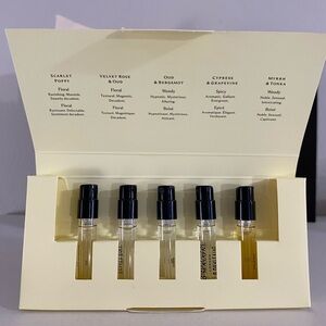 Jo Malone Cologne Intense Discovery Set, 1.5ml x5 Vials Assorted Collection New